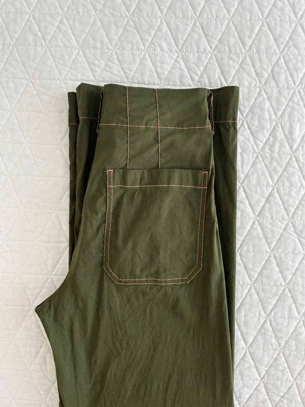 Maeve by Anthropologie Colette Contrast Stitch Edition Pants - Picture 4 of 5
